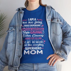 Superhero Mom Tee:  Mama Shirt, Mother’s Day Shirt, Mom Appreciation Shirt, Best Mom Shirt, Mama T-Shirt, Gift for Mom, Mother’s Day Gift