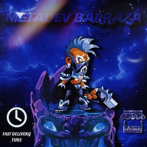 Brawlhalla Metadev Barraza Skin - Exclusive Code