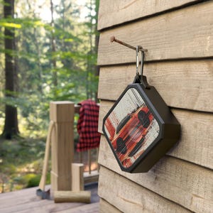 Mitsubishi Evolution Outdoor Bluetooth Blackwater Speaker | IPX6-certified Waterproof |Compact and Portable, High Quality Sound