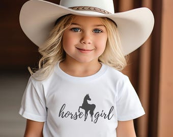 Toddler Tee, Horse girl, horse lover, horse show, Arabian horse, girl gift, riding lessons, Horse shirt, equestrian
