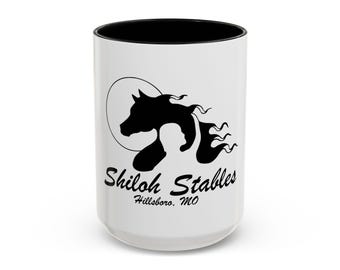 Tazza da caffè decorativa Shiloh Stables (11, 15 oz)