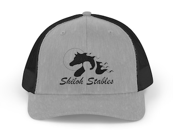 Cappellino da camionista con chiusura a scatto Shiloh Stables