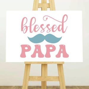 Gesegneter Papa SVG, Papa SVG, Opa Geschenk, Vatertag Cricut, Silhouette, PNG für Sublimation, Familienliebe (svg, png, eps, dxf, ai)