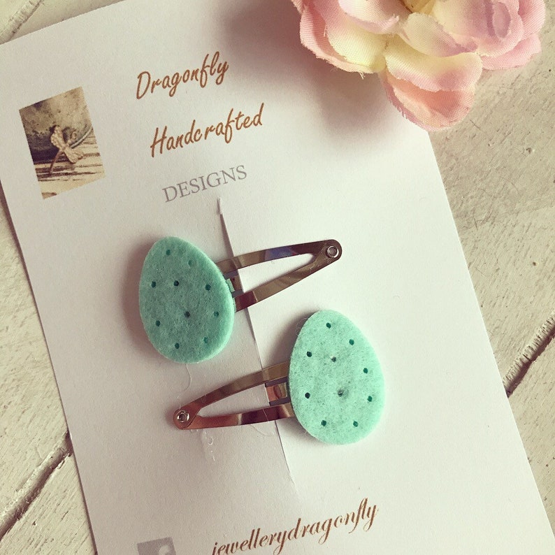 Easter Egg Hair Clips Easter Gifts Bunny Hair Clips Easter Chick Hair Clips Easter Hair Snaps Gifts for Girls