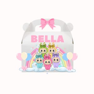 Labubu party favor box