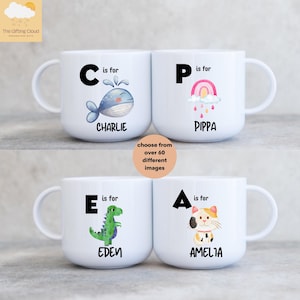Kids Unbreakable Mug Cup | Children&#39;s Mug | Kids Mug With Name|  Mug for Kids  | Child&#39;s Plastic Cup | Toddler Gift Mug | Custom Kids Gifts