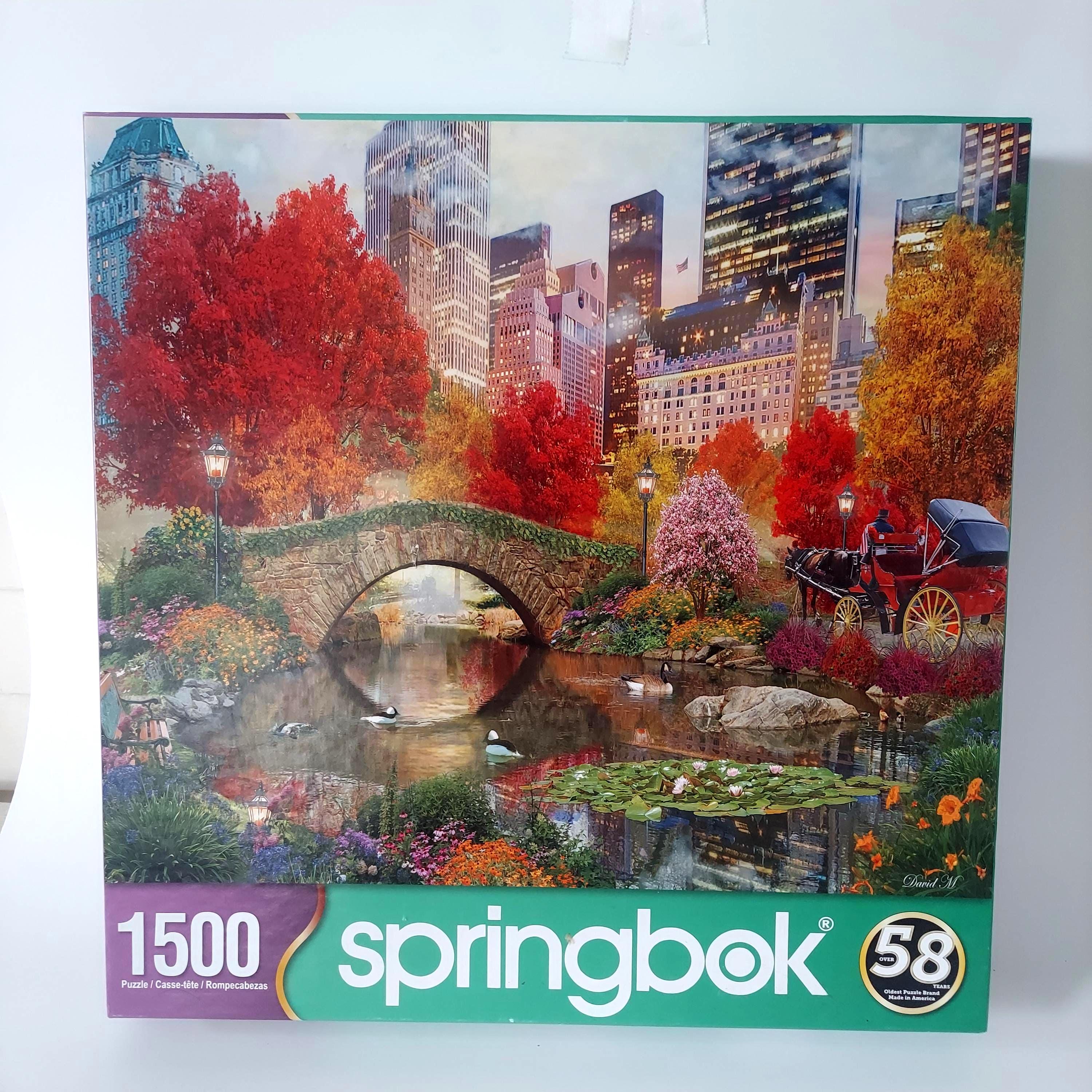 Spring Box Puzzle Book Store Springbok Puzzles 1000 Pieces Springbok Country Supply Store 1500 ...