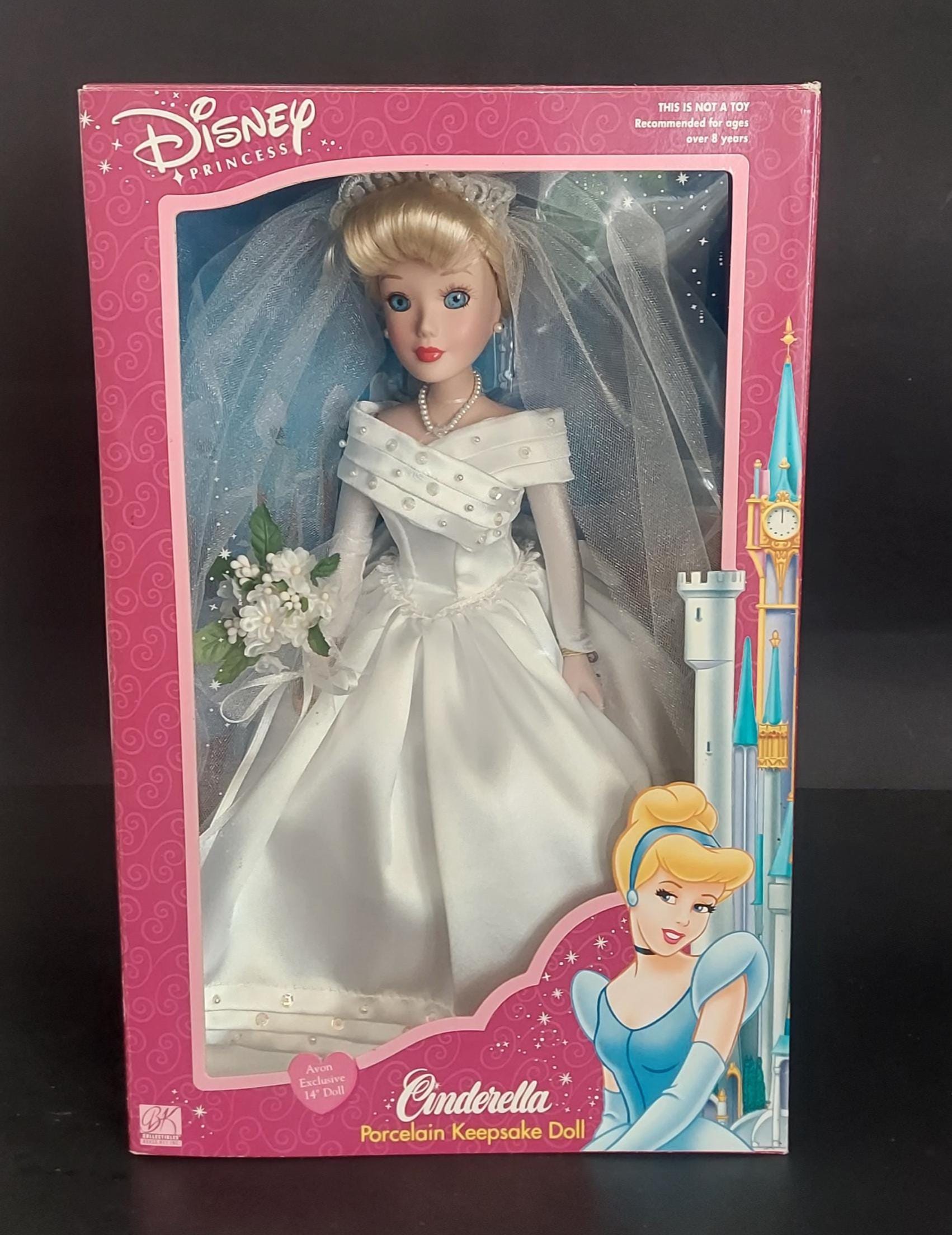 Cinderella Porcelain Doll - Etsy