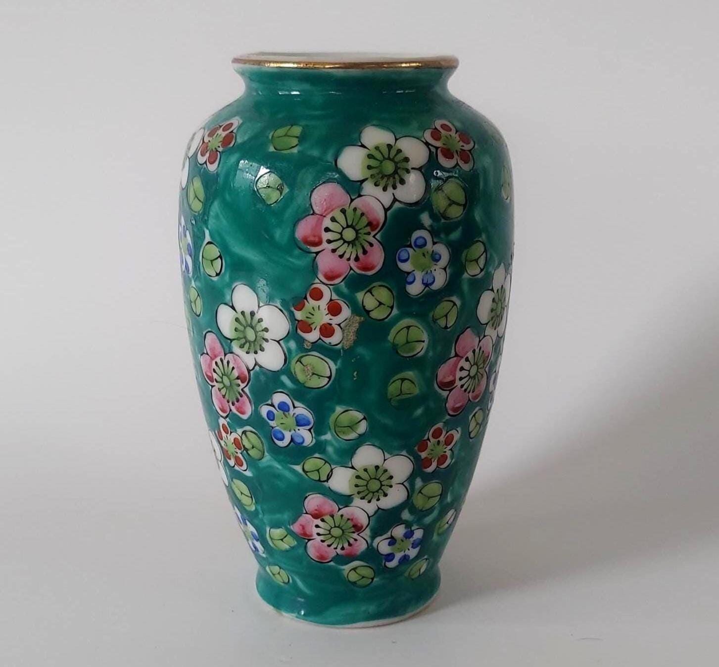 Vintage Japanese Bud Vase - Etsy