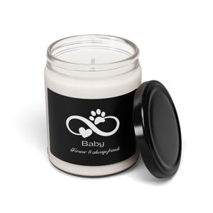 Personalized Pet Memorial Candle: Custom Pet Loss Gift