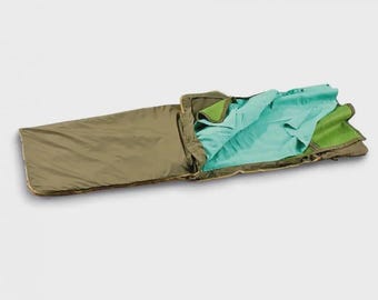 Retro vintage sleeping bag