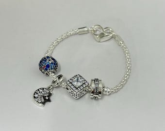 Conjunto de pulseiras Pandora Mercury Odyssey Story Chain