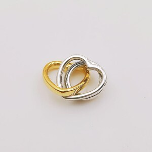 Pandora Bicolor Stepmother Entangled Hearts Charm