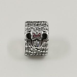Pandora Charm Mickey Mickey Minnie Security Clip
