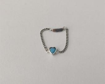 PANDORA ダブルハート スパークリングスタッドピアス