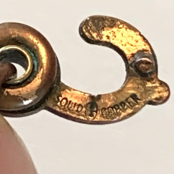 Vintage Thunderbird Bracelet Signed Solid Copper … - image 4