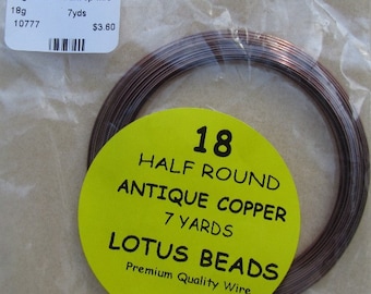 7yds Non Tarnish Black 1//2 Round Wrapping Wire 21 gauge