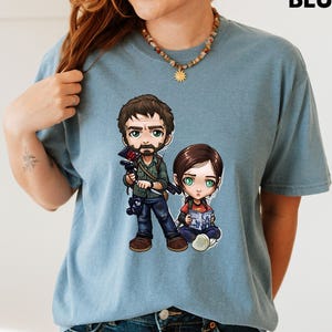 Comfort Colors© The Last Of Us Shirt, Joel And Ellie Shirt, Ellies Tattoo T-shirt, The Last Of Us Fan Shirt, Game Shirt, TLOU Shirt