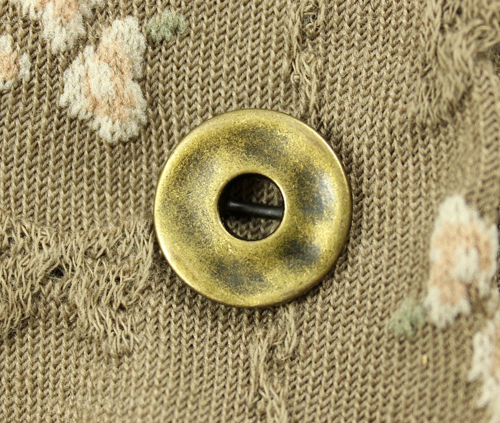 Metal Buttons Broadside Circle Metal Buttons Brass Color - Etsy