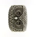 Metal Buttons - Owl Totem Gray Silver Color Shank Metal Buttons. 0.87 inch. 6 Pcs.