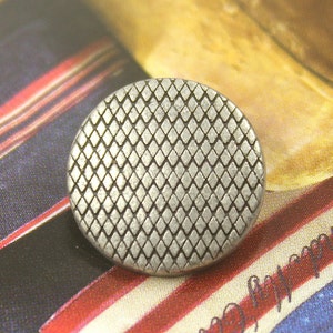 Metal Buttons Hexagram Facets Surface Copper White Patina Metal Shank  Buttons 20mm 3/4 Inch 6 Pcs -  Singapore