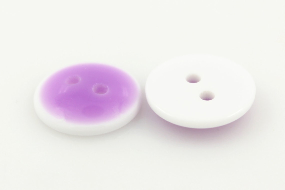 Lovely Plastic Buttons Baby Violet Color Plastic Buttons. - Etsy
