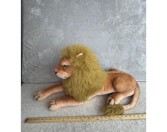 Best Made Toys Limitierte große 28 Zoll Realistische Löwe Plüschtier Safari