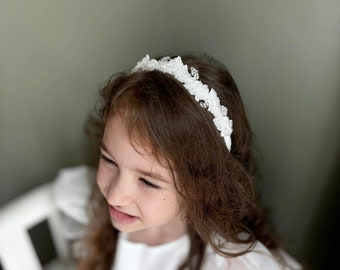 Greek inspired girl tiara