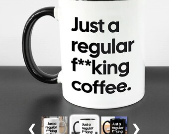 Funny morning mug with coffee saying for office humor and coffee lovers – ceramic mug shine