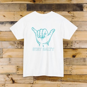 Surf T-shirt heren Surf T-shirt Surf T-shirt ontwerp zomer surfen T-shirt Oceaan geïnspireerd Beach Vibes Surfer cadeau T-shirt