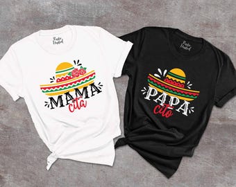 Mama Cita Papa Cito Shirt, Cinco De Mayo Family Shirt, Cinco De Mayo Fiesta Gift, Family Matching Shirt,Fiesta Party Tees,Mama And Papa Gift