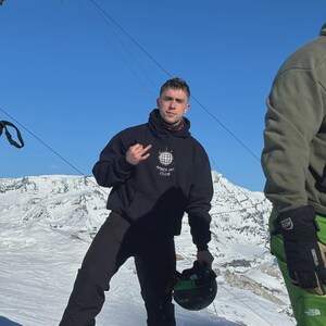 Winter Disco Ski Hoodie