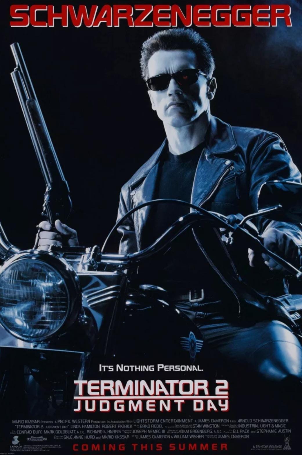 Classic Terminator 2 Movie Poster | Classic Retro Movie Poster ...
