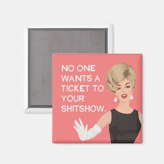 マグネット - あなたのショーのチケットを欲しがる人はいません