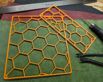 Custom 3D Printed Leather Template - From Your PDF or STL File