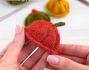 Hat knitting pattern. Toy clothes pattern. PDF. English.