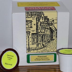 Dark Chocolate Macadamia Nut 10 Flavored Coffee Single Serve Pods
