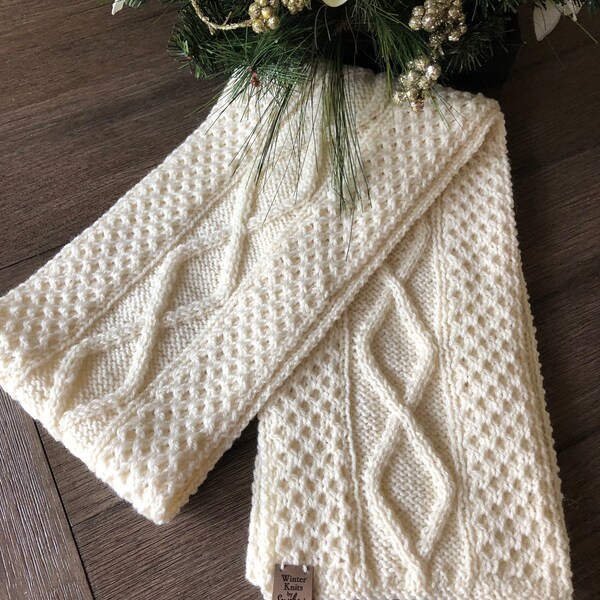 Cardon Hand Knitted Scarf