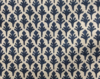 Ponce marine blue Lacefield  home decor multipurpose fabric