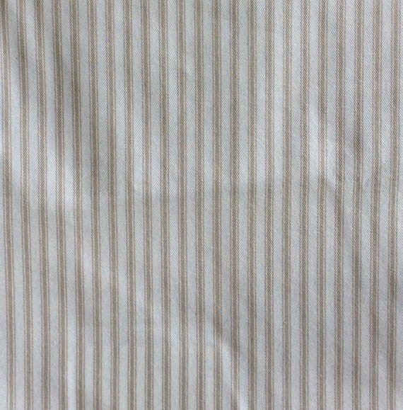1.375 yds Creation Baumann Contemporary Floral Stripe Sand /& Cream Multi-Purpose Fabric