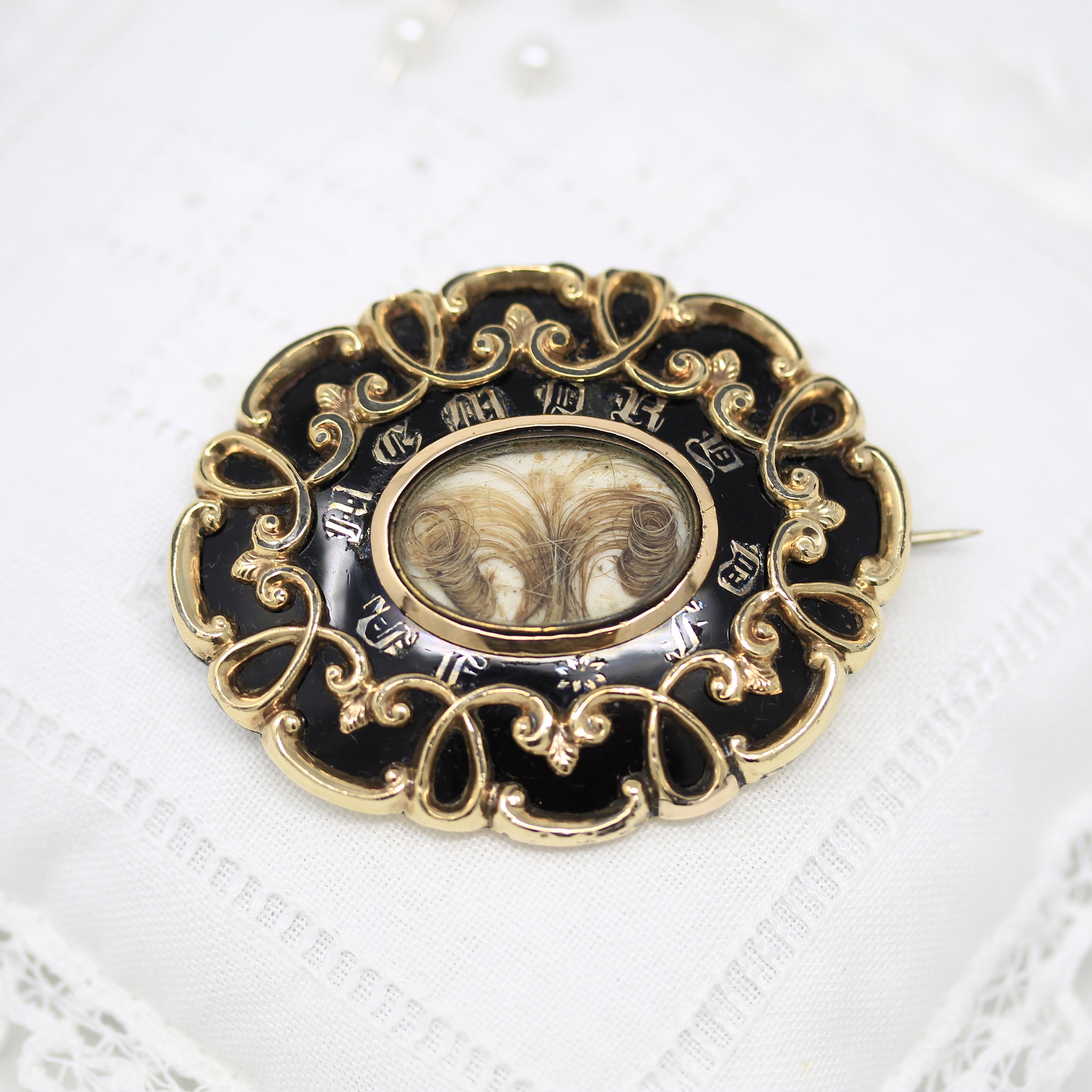 Mourning brooches for sale outlet