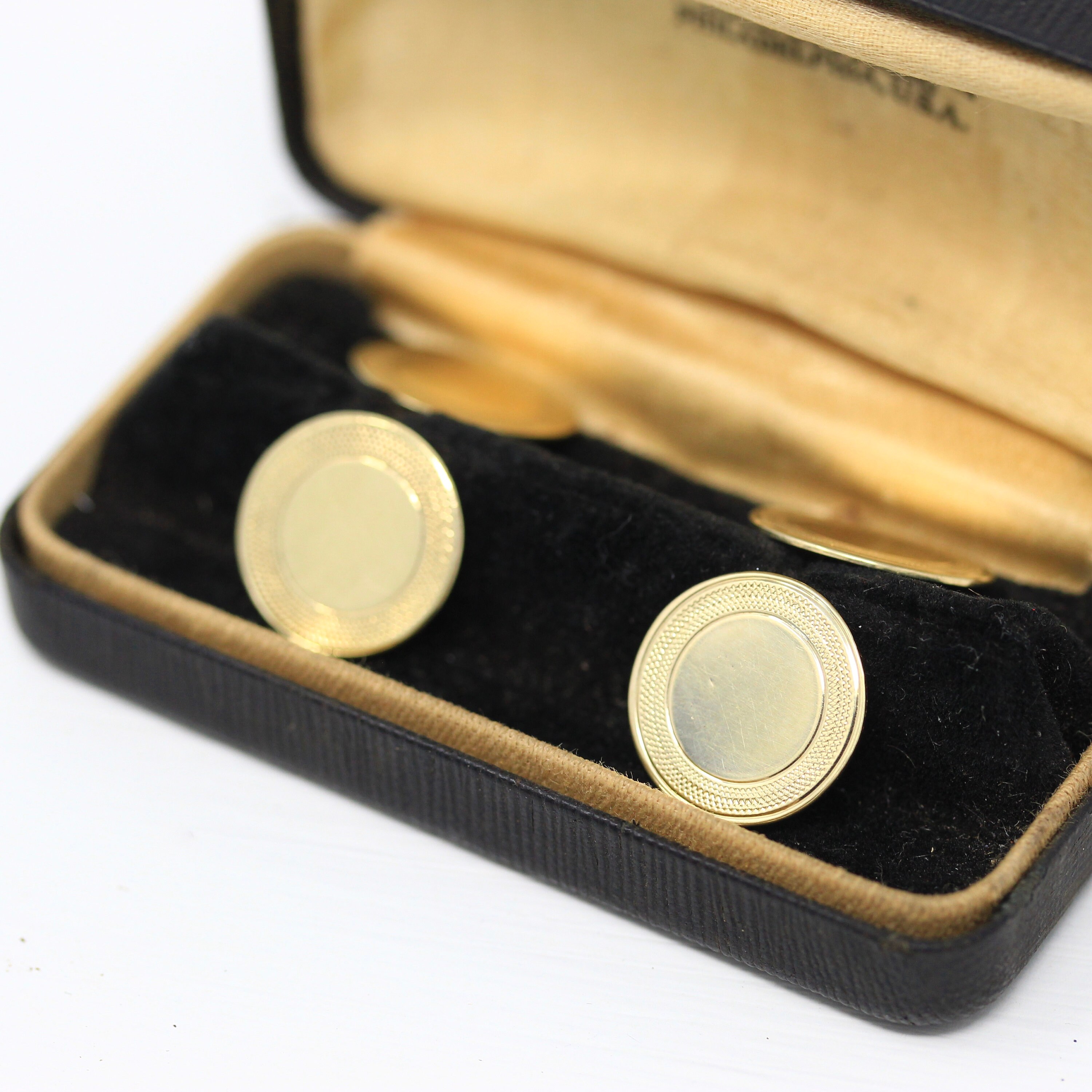 アンティーク ビンテージ カフス 15カラット イエローゴールド アンティーク ビンテージ カフス 15カラット イエローゴールド