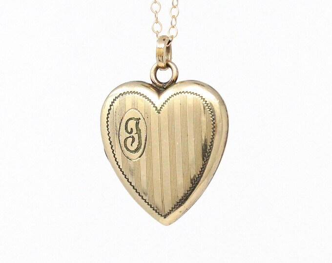 J name locket Clearance