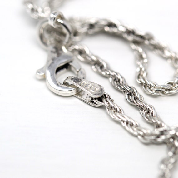 Sale - Art Deco Locket - Antique Sterling Silver … - image 7