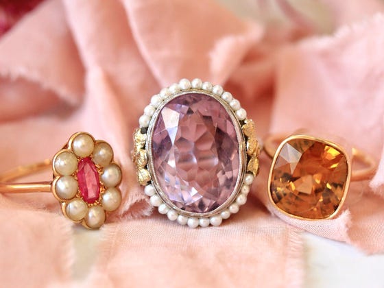 Boutons De Manchette Homme Vintage En Argent - Diamants Roses Polki 3,90 Cts - Fait Main En Inde