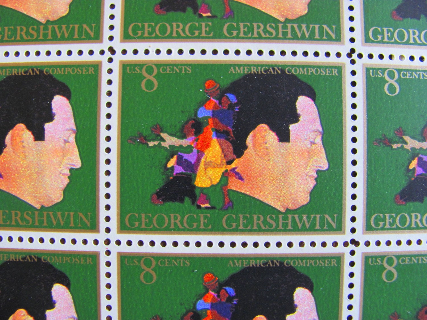 いくつかの国で珍しい切手 3411 外国切手 アメリカ 1990年 海の生物 イルカ 鯨 等 田型 8x