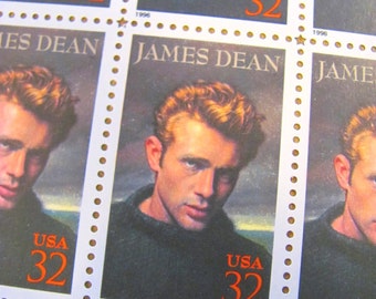 ジェームス・ディーン 未使用ヴィンテージ米国郵便切手 20 枚セット 32