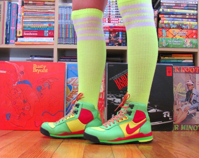 Vintage Get in Shape Girl 80s Nike Unisex Neon Prototype Etsy