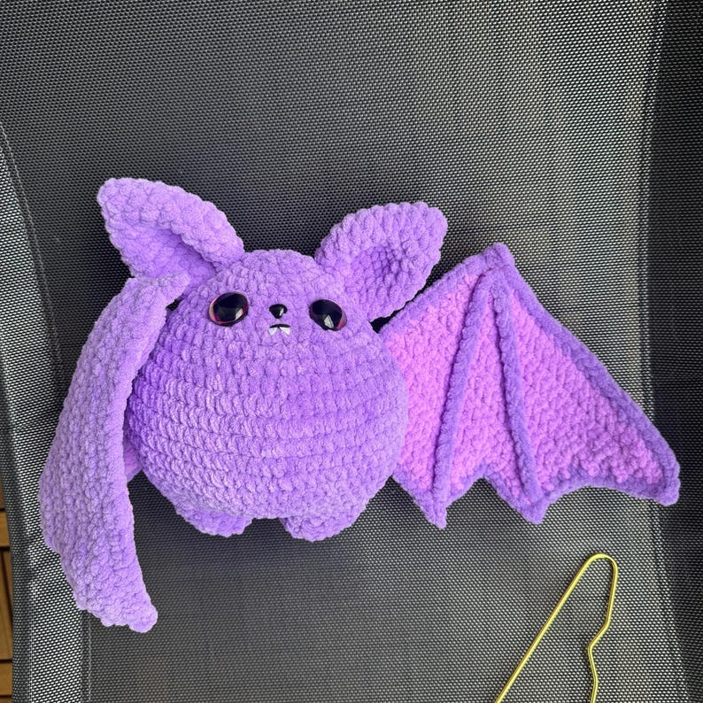 Crochet Pattern for Benedict the Chubby Bat PDF Download - Etsy