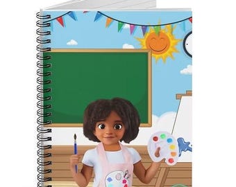African American Boy Notebook - Artist